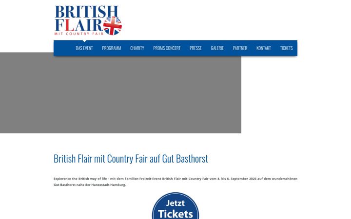 Screenshot of britishflair.de