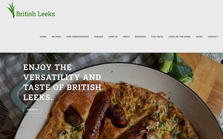 Screenshot of britishleeks.co.uk
