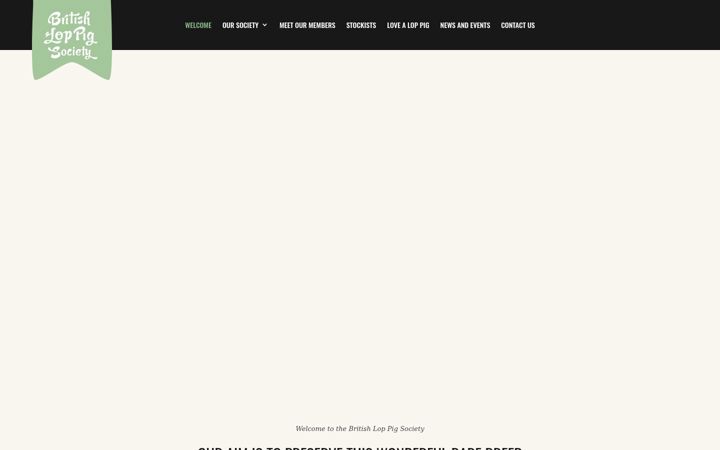 Screenshot of britishloppig.org.uk