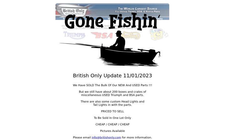 Screenshot of britishonly.com