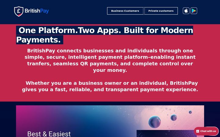 Screenshot of britishpay.co.uk
