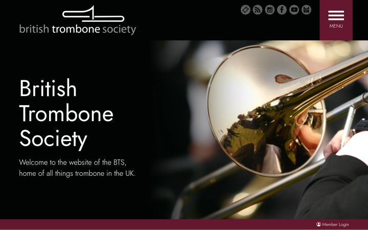 Captura de pantalla de britishtrombonesociety.org