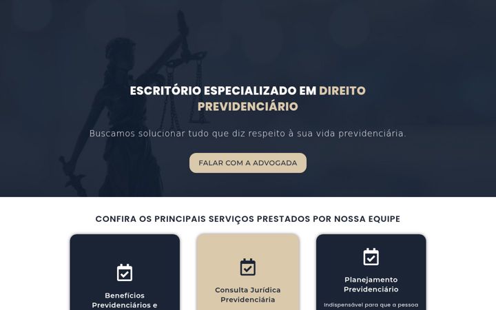 Screenshot of britoebraga.adv.br