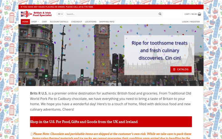 Screenshot of britsrus.com