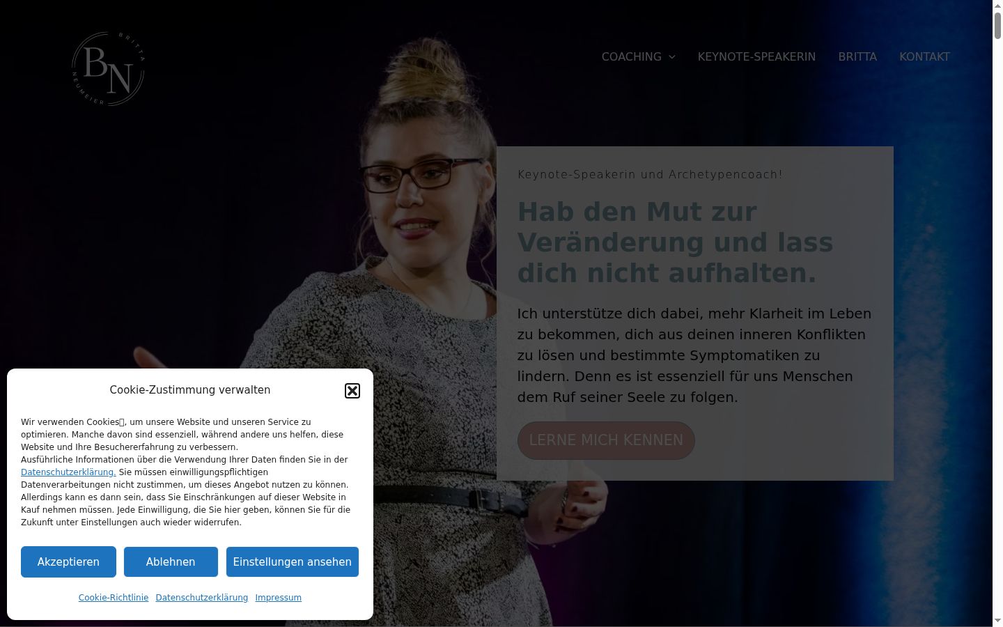 Ekraanipilt nõusolekubännerist, mida näidati enne mis tahes suhtlust