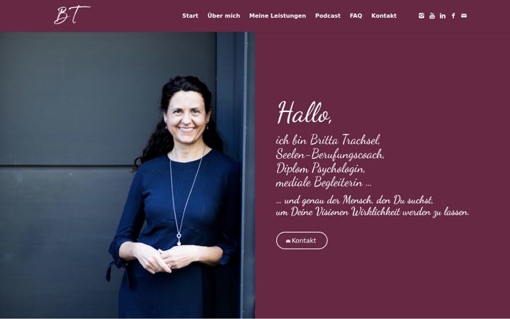 Screenshot of britta-trachsel.de