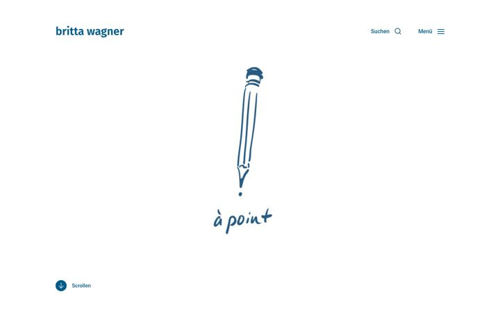 Screenshot of britta-wagner.de
