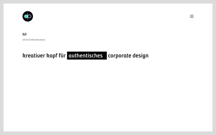 Screenshot of brittabiermann.eu