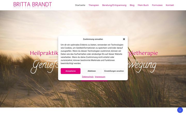 Screenshot of brittabrandt.de