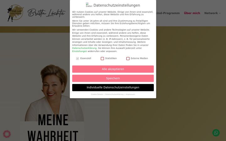 Screenshot of brittaloechtefashion.de