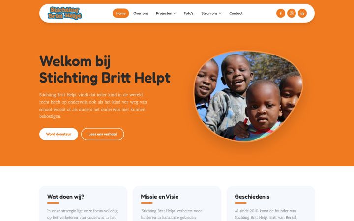 Screenshot of britthelpt.com
