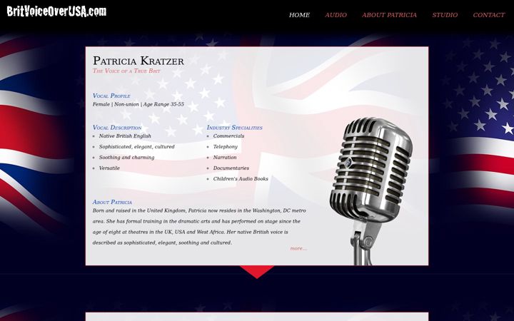 Screenshot of britvoiceoverusa.com
