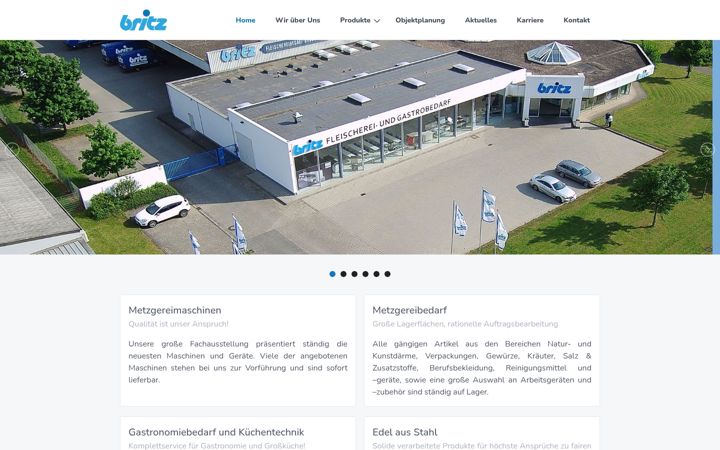 Screenshot of britz-trier.de