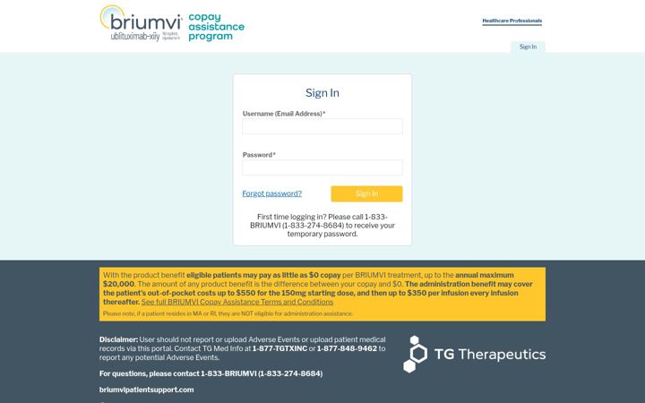 Képernyőkép: briumvicopayportal.com