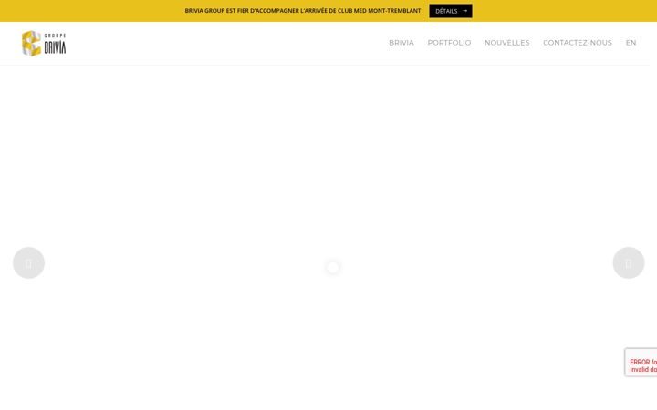 Screenshot of briviagroup.com