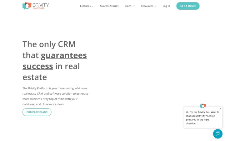 Screenshot of brivity.com