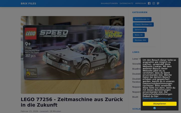 Screenshot of brix-files.com