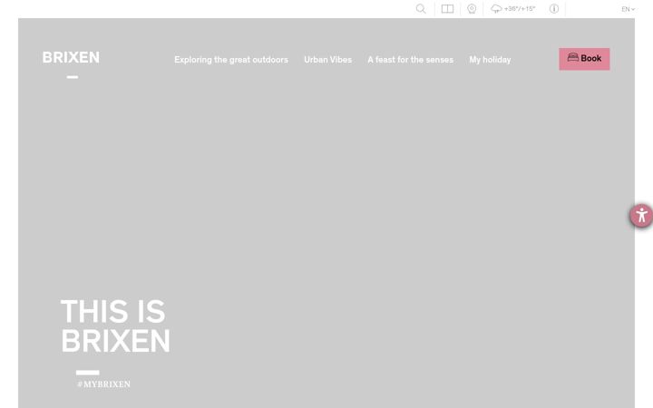 Screenshot of brixen.org