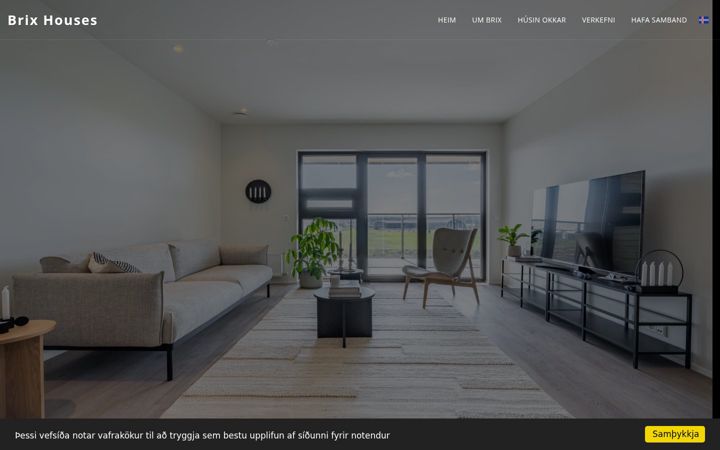 Screenshot of brixhouses.com