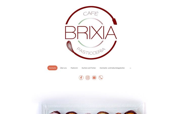 Screenshot of brixia.de