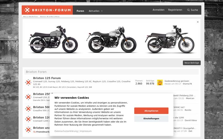 Screenshot of brixton-forum.de