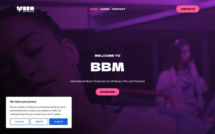 Screenshot of brixtonbassmafia.com