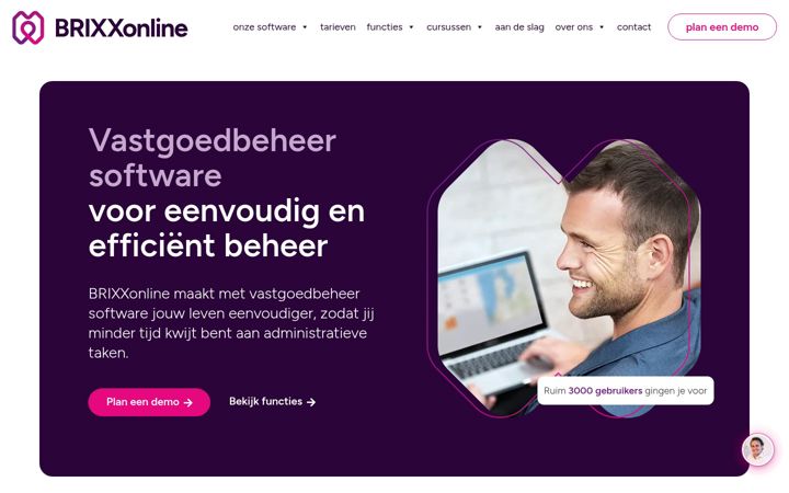 Screenshot von brixxonline.nl