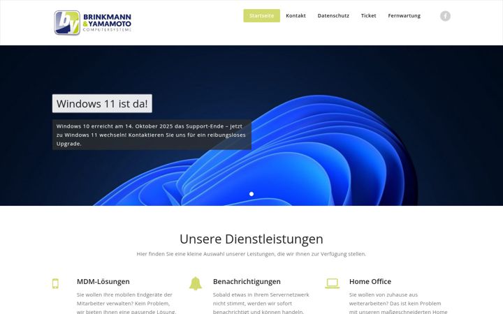 Screenshot of briyama.de