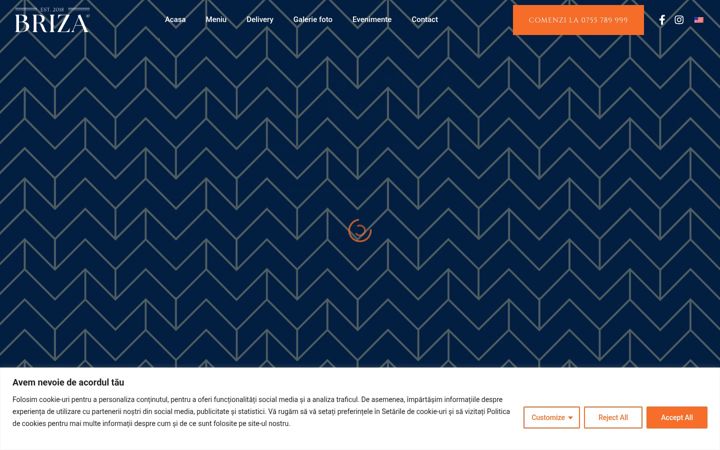 Screenshot of briza.ro