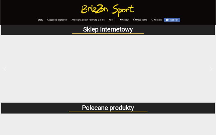 Screenshot of brizzonsport.com