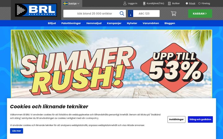 Screenshot of brl.se