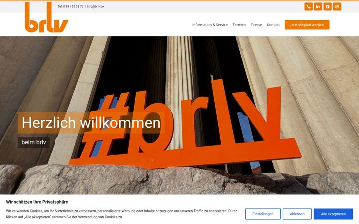 Screenshot of brlv-online.de