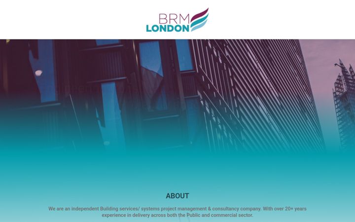 Screenshot of brmlondon.co.uk