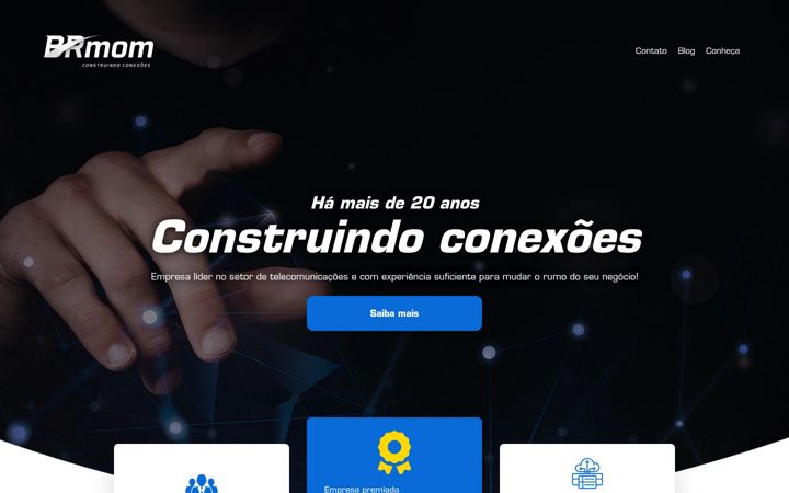 Screenshot of brmom.com.br