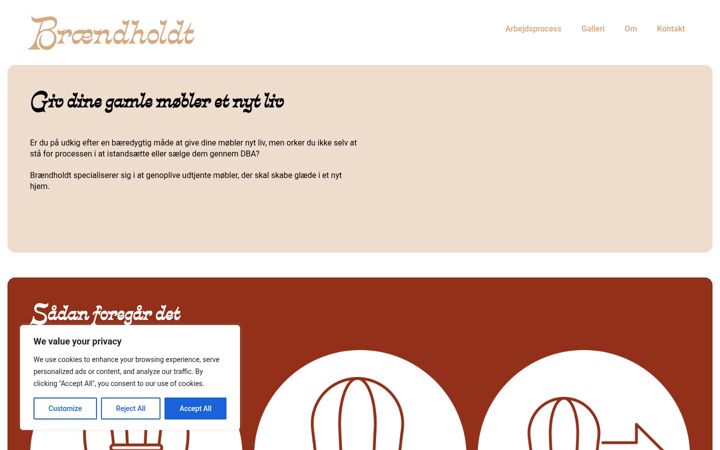 Screenshot of brndholdt.dk