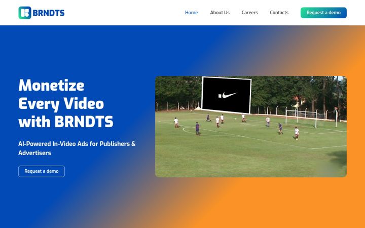 Screenshot of brndts.com