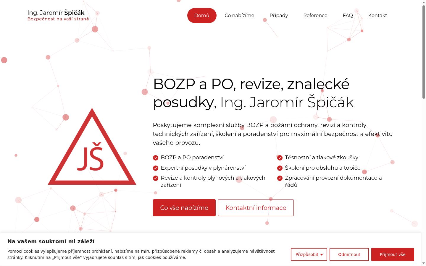 Screenshot van de toestemmingsbanner zoals getoond vóór enige interactie