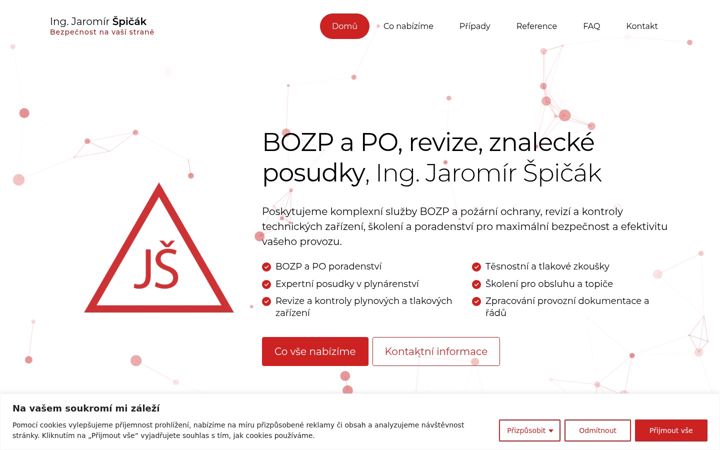 Screenshot of brno-bozp.cz