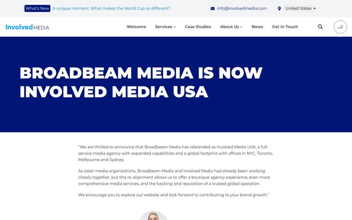 Screenshot of broadbeammedia.com
