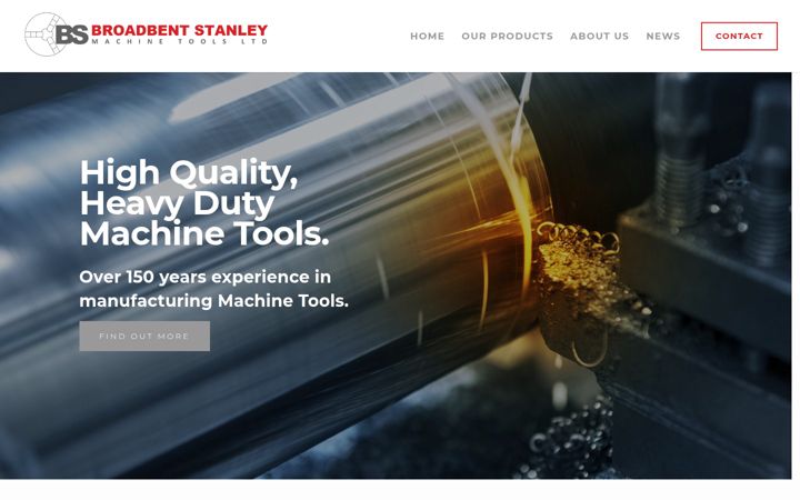 Screenshot of broadbentstanley.co.uk