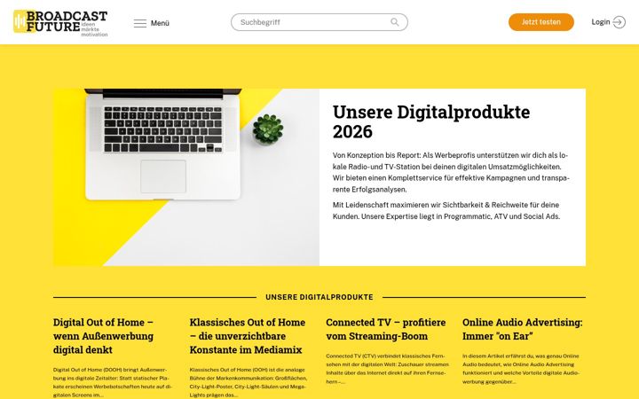Screenshot of broadcast-future.de
