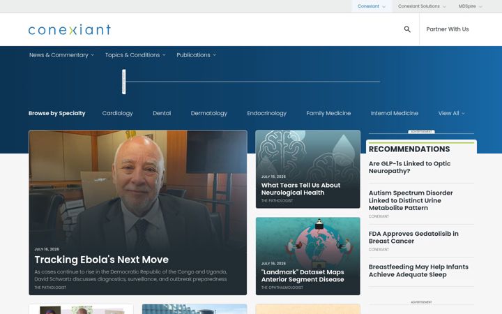 Screenshot of broadcastmed.com