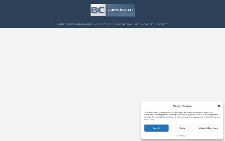 Screenshot of broadcatch.gr