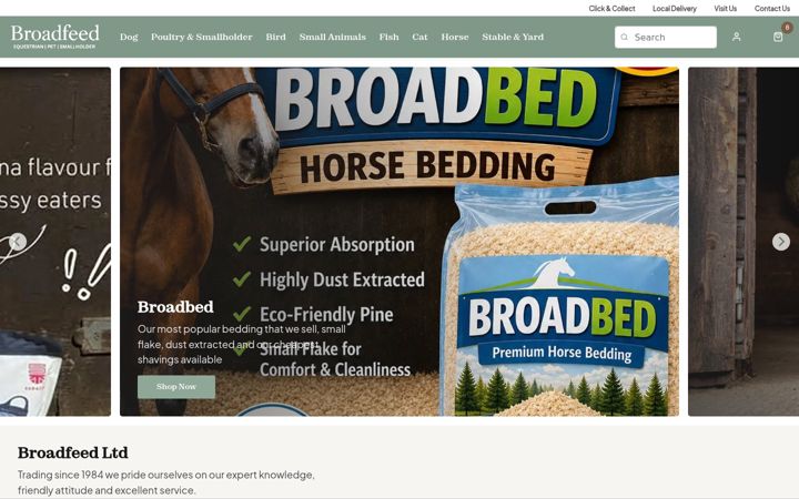 Screenshot of broadfeed.co.uk
