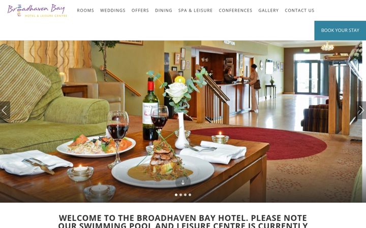 Screenshot of broadhavenbay.com