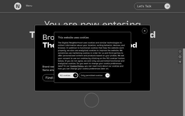Ekrano kopija broadhorizon.nl