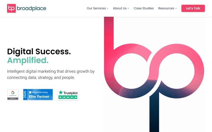 Screenshot of broadplace.com