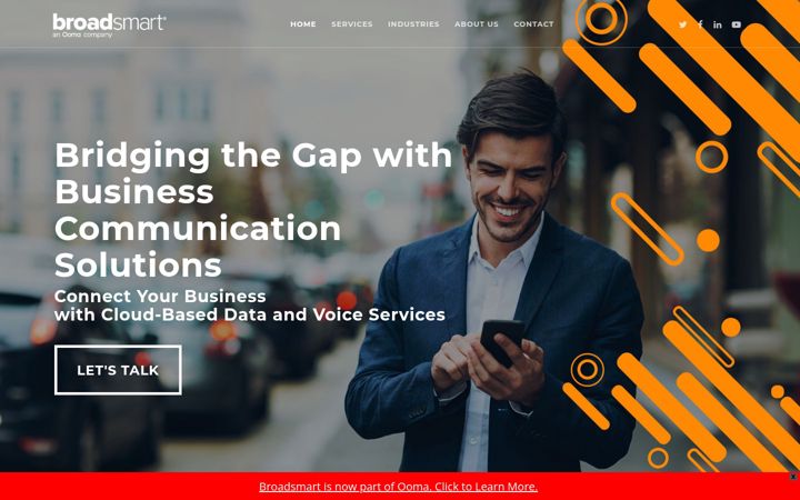 Screenshot of broadsmart.com