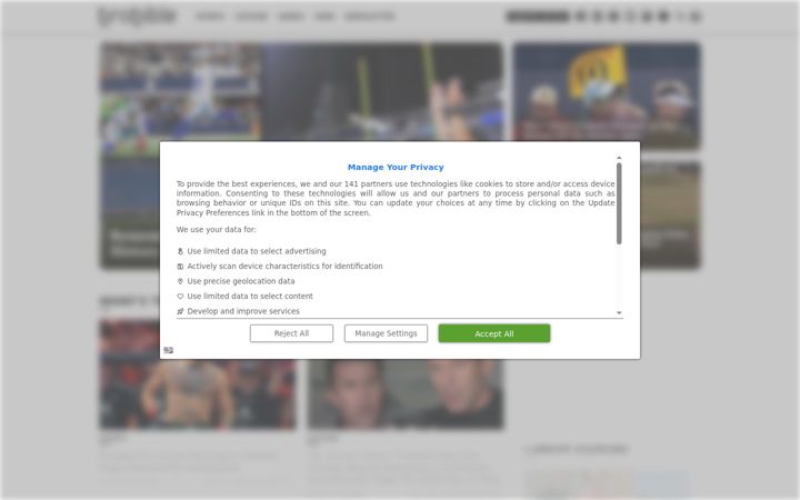 Screenshot ta' brobible.com