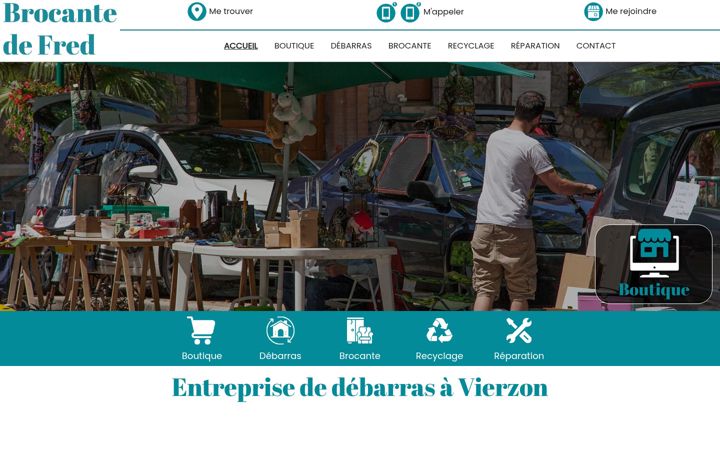 Screenshot of brocante-de-fred.fr